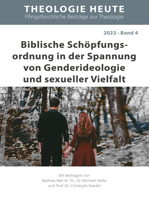 Title details for Biblische Schöpfungs­ordnung in der Spannung von Genderideologie und sexueller Vielfalt by Mathias Nell - Available